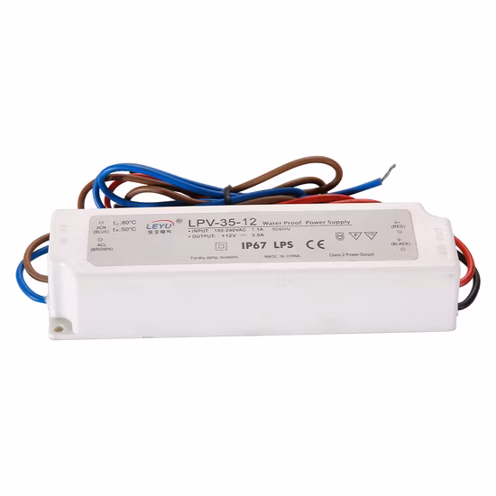 Safety Power Mode Outdoor 220V Aaluminum with Cooling LED Driver Power Supply