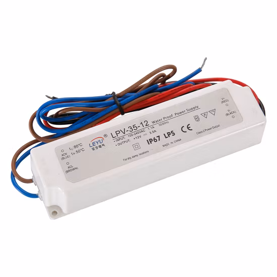 Safety Power Mode Outdoor 220V Aaluminum with Cooling LED Driver Power Supply
