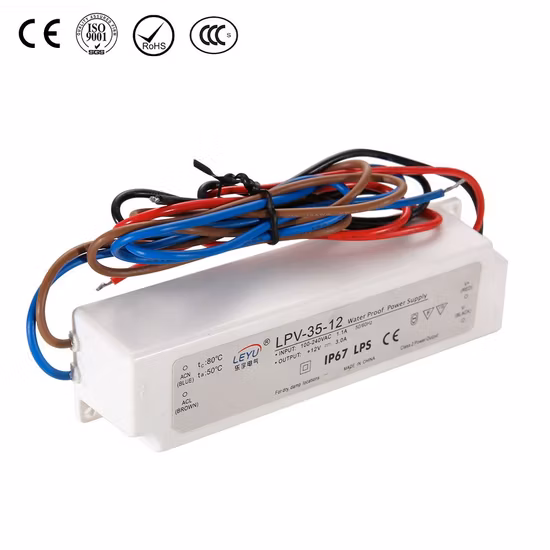 Safety Power Mode Outdoor 220V Aaluminum with Cooling LED Driver Power Supply